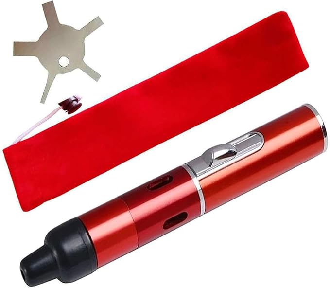 Torch Lighter,Handheld Multifunctional All-in-One Tube Built-in Detachable Windproof Lighter,Outdoor,Indoor,Camping,Candle,Birthday,Red