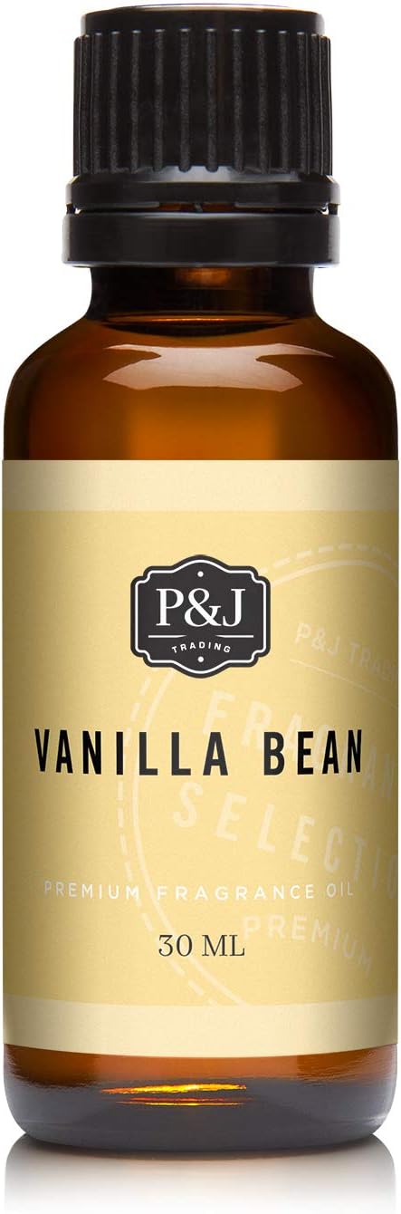 P&J Trading Fragrance | Vanilla Bean Oil 30ml - Candle Scents for Candle Making, Freshie Scent, Soap Making Supplies, Diffuser Oil Scents