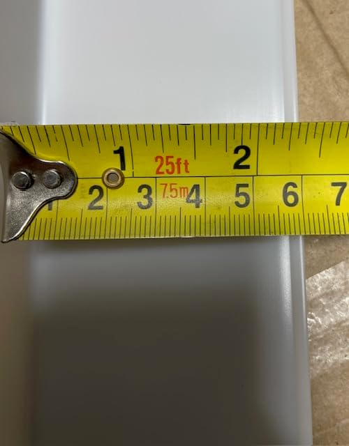 42" Replacement Lens/Cover/Diffuser for Low Profile T5 Series Under Cabinet Fluorescent Fixture. from LITONIAN Size: Depth - 2-1/2" x Height - 1-1/8" x Length - 42-3/8"