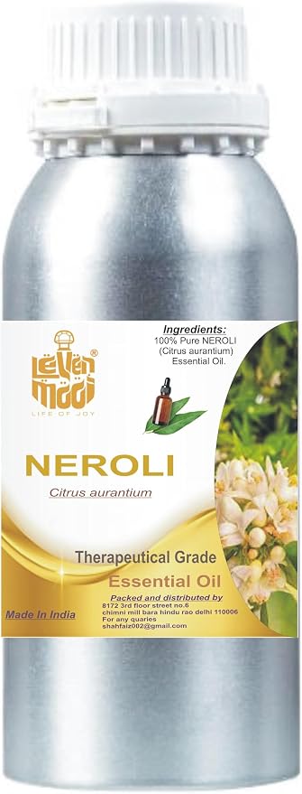 LEVENMOOI Therapeutic Grade Essential Oil – Pure & Natural for Aromatherapy, Humidifiers, Diffusers & DIY Uses (250, Neroli)