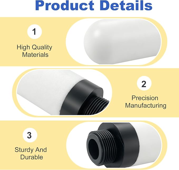 Septic Tank Diffuser Cs113 Fit for Clearstream 500, 600, 750, 1000, 1500 2 Pack(White)
