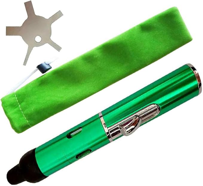 Torch Lighter,Handheld Multifunctional All-in-One Tube Built-in Detachable Windproof Lighter,Outdoor,Indoor,Camping,Candle,Birthday,Green