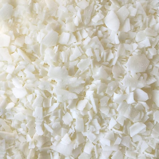 TooGet Pure White Soy Wax Flakes, 100% Natural Soy Wax Bulk for Candle Making DIY, Premium Quality, Top Grade - 5 Pound