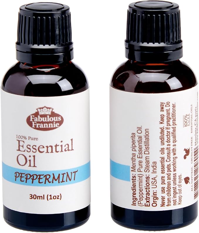 Fabulous Frannie Peppermint Pure Essential Oil Therapeutic Grade - 30 ml