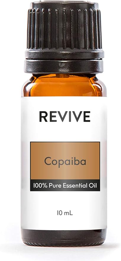 Copaiba Essential Oil by Revive Essential Oils - 100% Pure Therapeutic Grade, for Diffuser, Humidifier, Massage, Aromatherapy, Skin & Hair Care