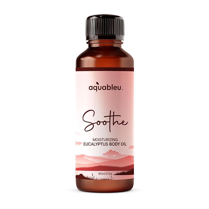 Eucalyptus Massage Oil – Soothing Aromatherapy Blend for Comfort – 80ml Bottle – Perfect for a Relaxing Experience – Great Gift for Women