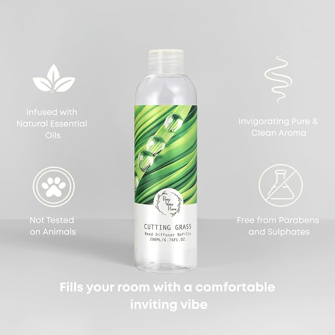 Reed Diffuser Refill (Cutting Grass)