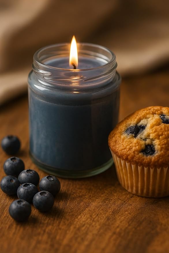 Cozy Glow Blueberry Muffin Regular Soy Candle