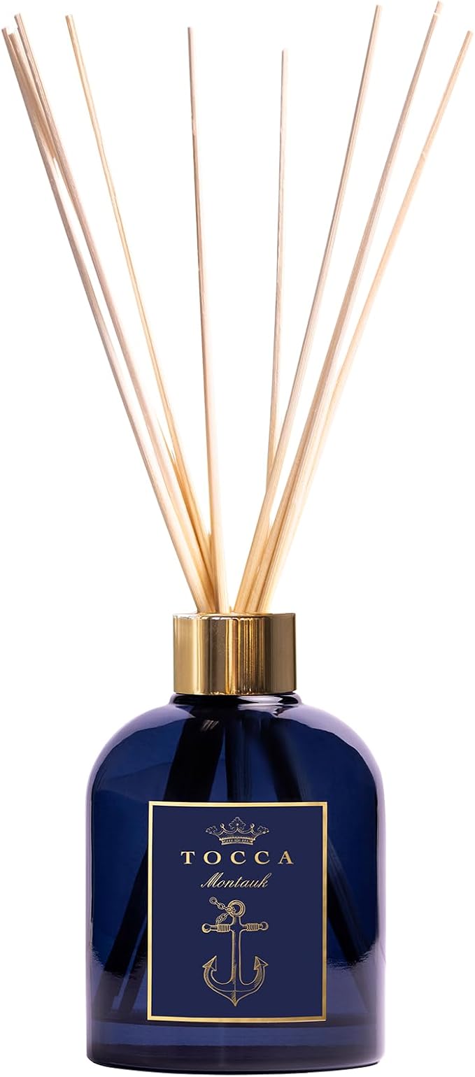 TOCCA Montauk Reed Diffuser, 6oz - Sea Salt & Cucumber Scented