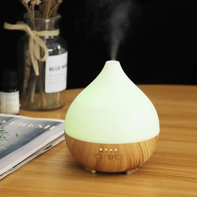 Large Room Volatile Oil Diffuser 150ML with Quiet Mists and Auto Shut Off Suitable for Bedrooms Volatile Oil Diffuser