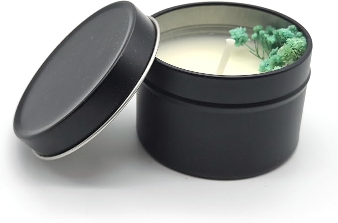 Jasmine Scented Soy Candle, Aromatherapy Candle for Home | with 5% Essential Oils in a for bedroom, bathroom, yoga, travel, home decor and thoughtful gifting.