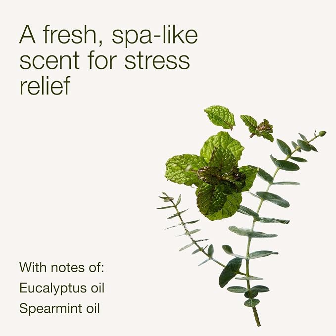 Bath & Body Works Aromatherapy Eucalyptus Spearmint Essential Oil Mist, Body Spray with Vitamin E and Aloe, Pillow Spray for Stress Relief, 5.3 fl oz - 2 Pack