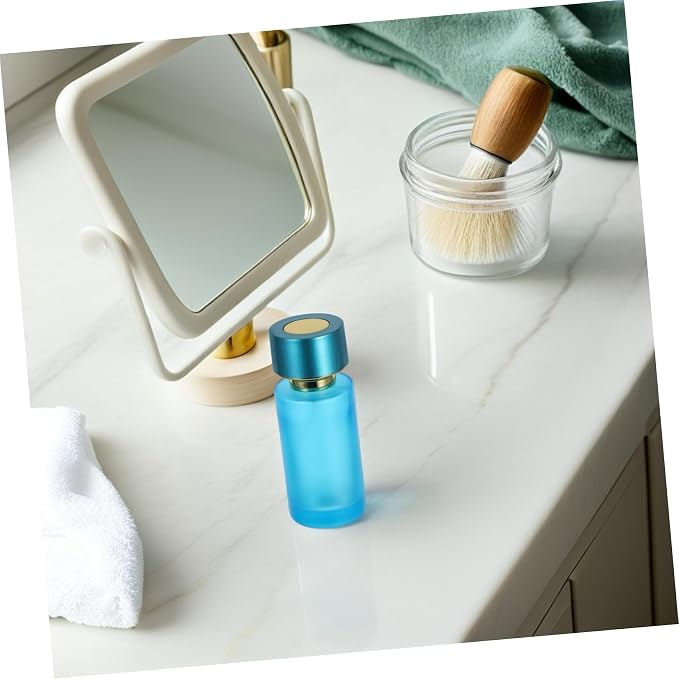 Perfume Refill Bottle Refillable Glass Spray Nozzle Portable Travel Container for Fragrance Easy to Use Scent Dispenser and Stylish for Daily Use