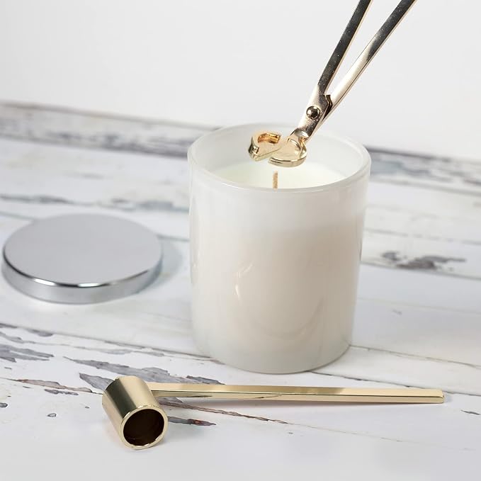 Airy Abode Candle Wick Trimmer and Candle Snuffer Accessory Set – Pick Your Color