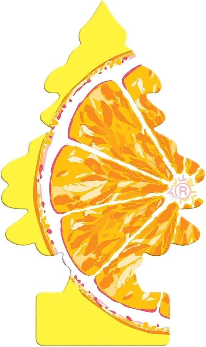 Little Trees Car Air Freshener | Hanging Paper Tree for Home or Car | Sliced | 6 Pack