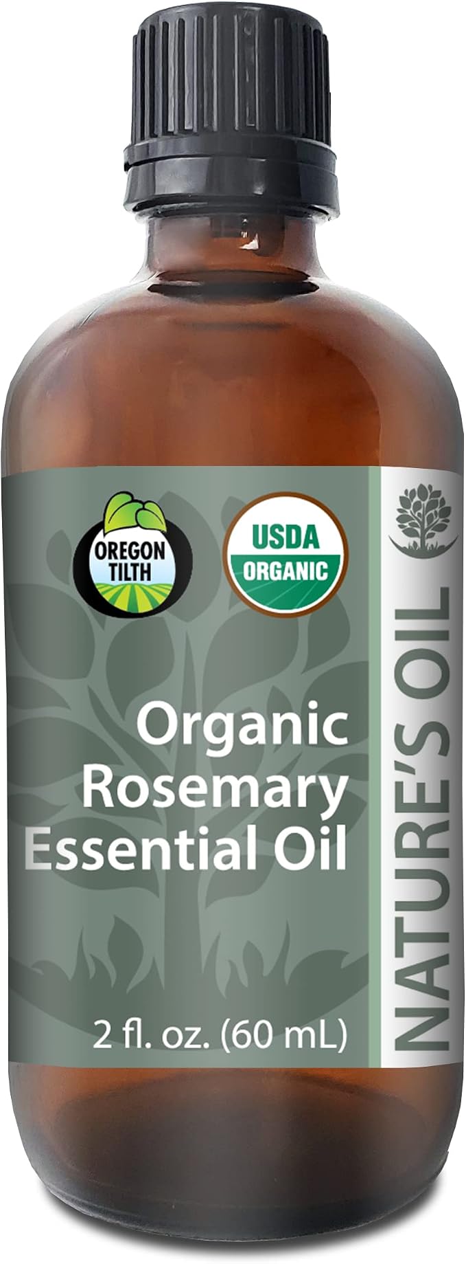 Best Rosemary Essential Oil Pure Certified Organic Therapeutic Grade 60ml