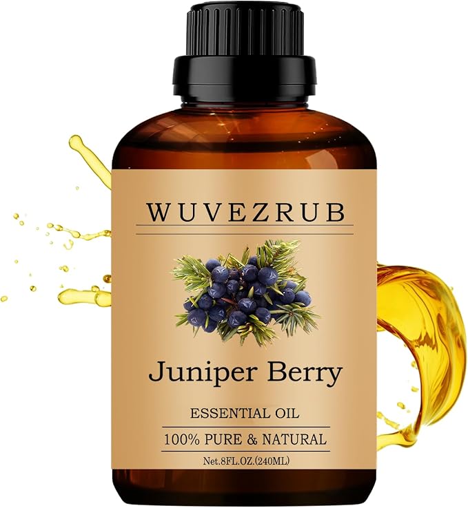 Juniper Berry Essential Oil 240ML, 100% Pure and Natural for Aromatherapy Diffuser - 8 Fl Oz