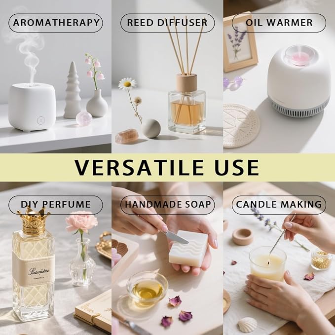 Chamomile Essential Oil, Chamomile Oil 16 Fl Oz 480 ML for Diffuser Humidifier Yoga Cleaning DIY Candle Soap Making Perfume Gift for Women Essential Oils FRAOIL (Chamomile 16 Fl Oz (Pack of 1))