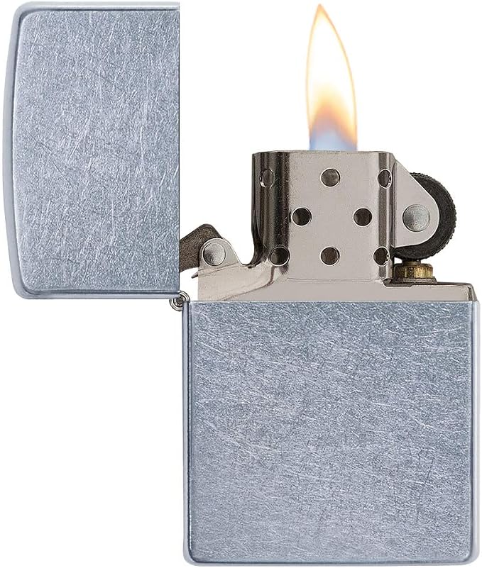 Zippo Classic Street Chrome Pocket Lighter