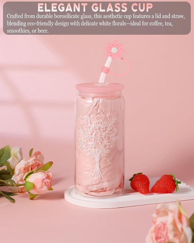 Gifts for Women, Teen Girl Gifts Trendy Stuff, 10PC Birthday Gift for Her, Girl, Teenage, Daughter, Sister, Best Friend Unique Rose Self Care Set Ideas Mothers Day Gift for Mom Wife Friendship Teacher