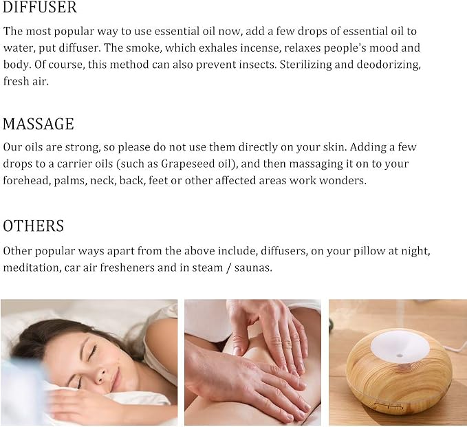 Blueberry Essential Oil 100% Pure Oganic Plant Natrual Flower Essential Oil for Diffuser Message Skin Care - 10ML