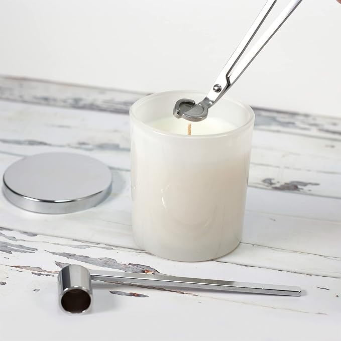 Airy Abode Candle Wick Trimmer and Candle Snuffer Accessory Set – Pick Your Color