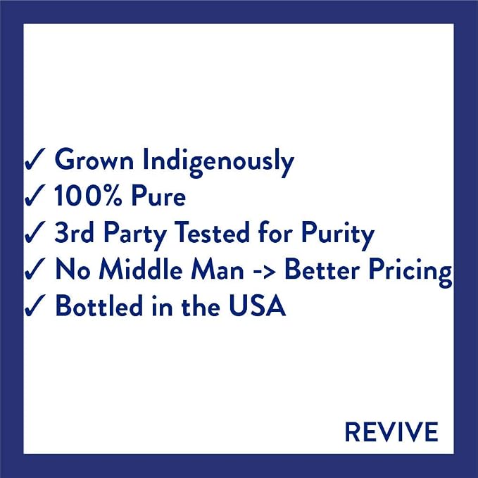 Starter Kit with Halo Diffuser by Revive Essential Oils - 100% Pure Therapeutic Grade, for Diffuser, Humidifier, Massage, Aromatherapy, Skin & Hair Care