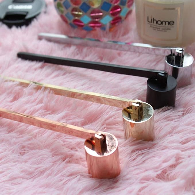 Gold Candle Snuffer Stainless Steel Polished Candle Snuffer