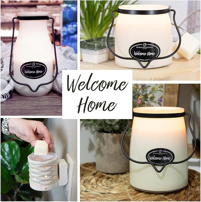 Milkhouse Candle Company Welcome Home Soy Wax Melts - Hearth Fire | Baked Goods | Sweet Spice Scented - 5.5 oz, Hand-Poured, Premium Fragrance Oil, Made in the USA