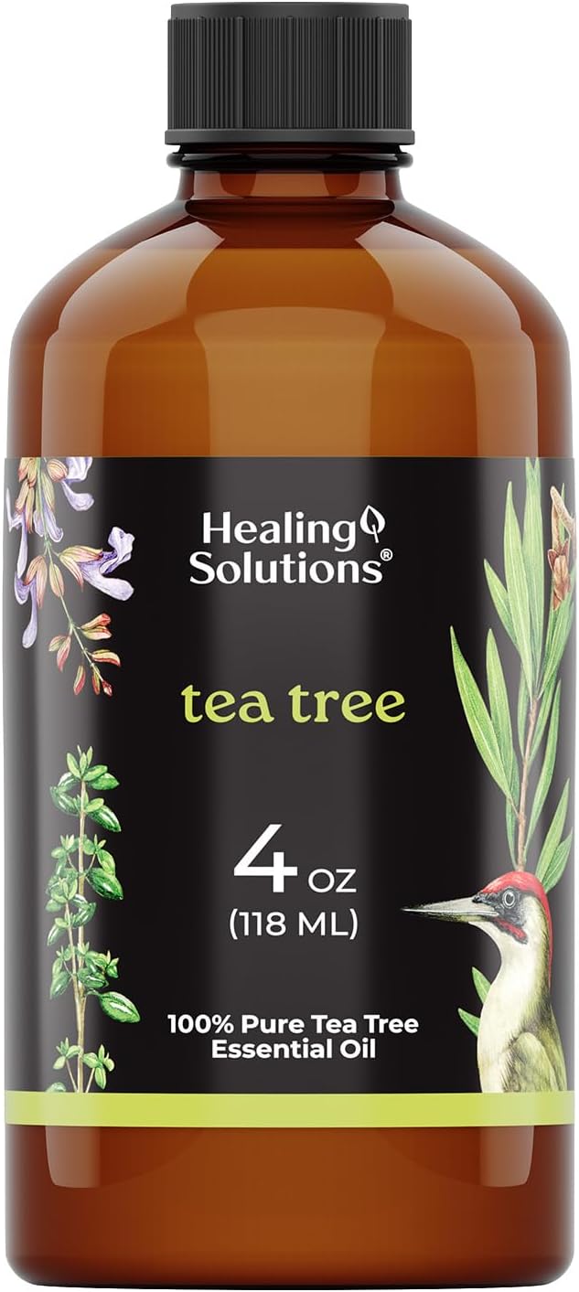 Healing Solutions Tea Tree Essential Oil - 4 Fluid Ounces