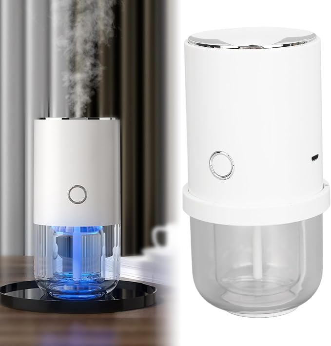 Essential Oil Diffuser 55ml with Auto Shut-Off, Touch Control, 7-Color LED Night Light & Quiet Mist for Bedroom, Spa, Nursery, Hotel – Compatible with Essential Oils