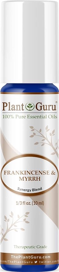 Frankincense and Myrrh Essential Oil Blend Roll On 10 ml 100% Pure Pre-Diluted Therapeutic Grade