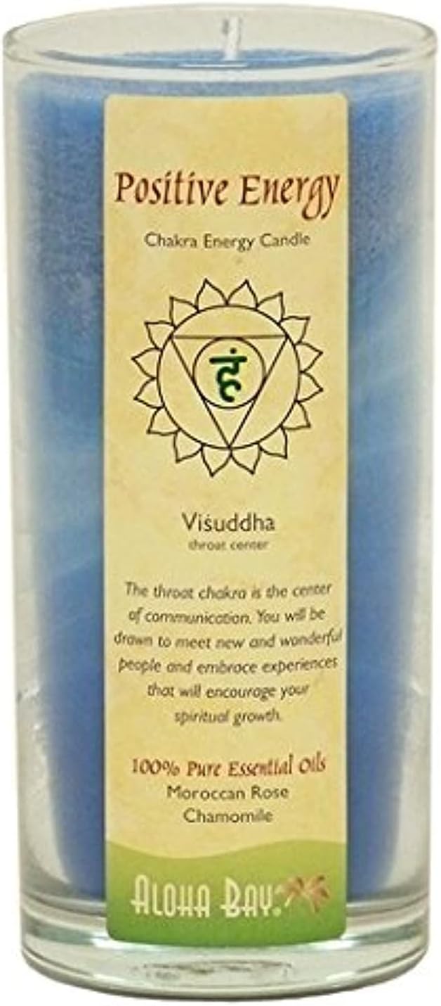 Aloha Bay Chakra Candle Jar, Positive Energy