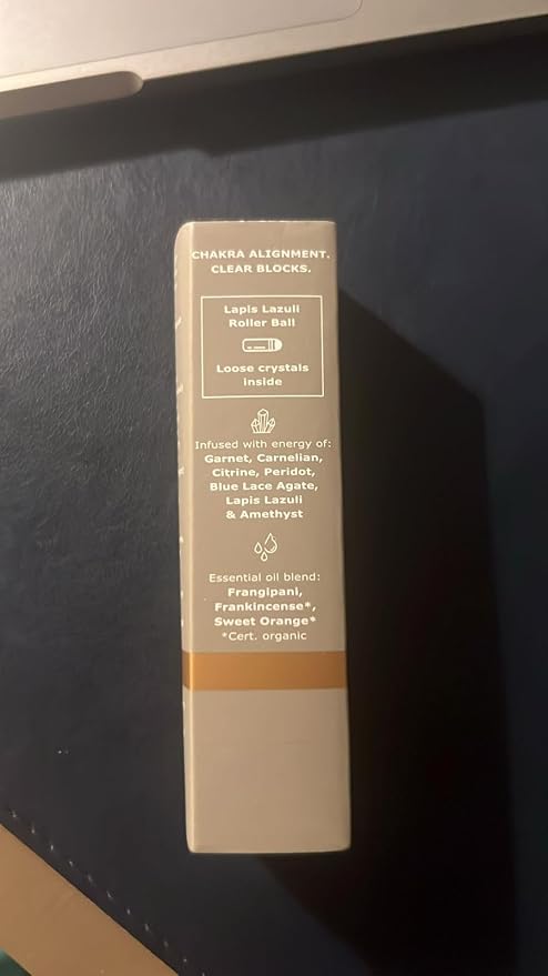 BALIPURA - 7 Chakra Natural Aura Roll On - Essential Oils Blends - Handmade in Bali, 0,34fl.oz