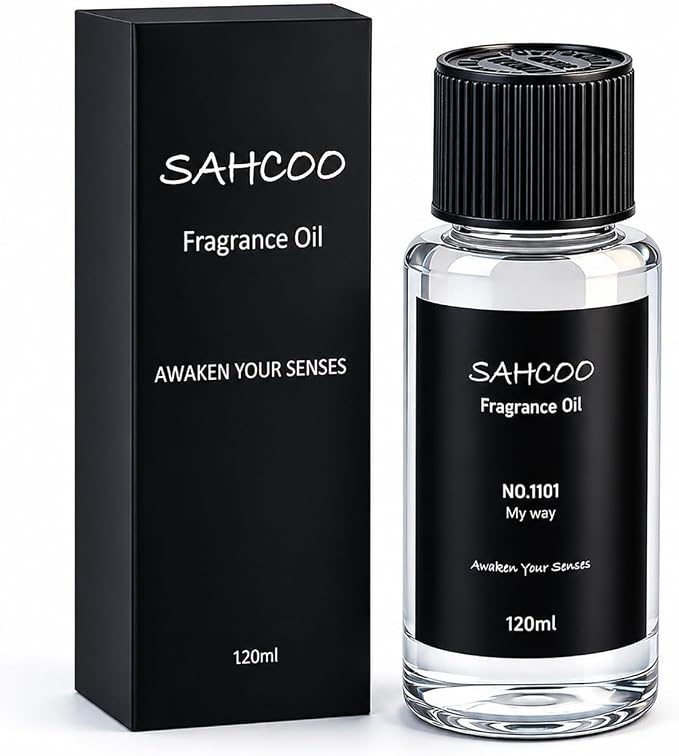 Hotel Diffuser Oil Set Inspired by 5-Star Hotel Scent, Most Popular Fragrance Oil 120ml, Natural Aromatherapy Oils for Cars & Home Products, Room Sprays (No.101 My Way)