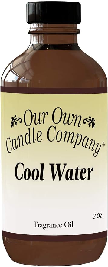 Our Own Candle Company -Cool Water Scented, Premium Grade Home Fragrance Oil for Diffusers (2oz)
