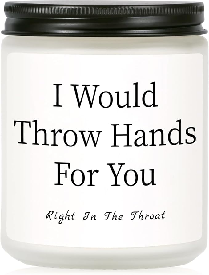 Birthday Gifts for Women, Funny Friendship Lavender Scented Candle 7 oz, Soy Wax Present for Best Friend, Sister, Coworker, Bestie, Her