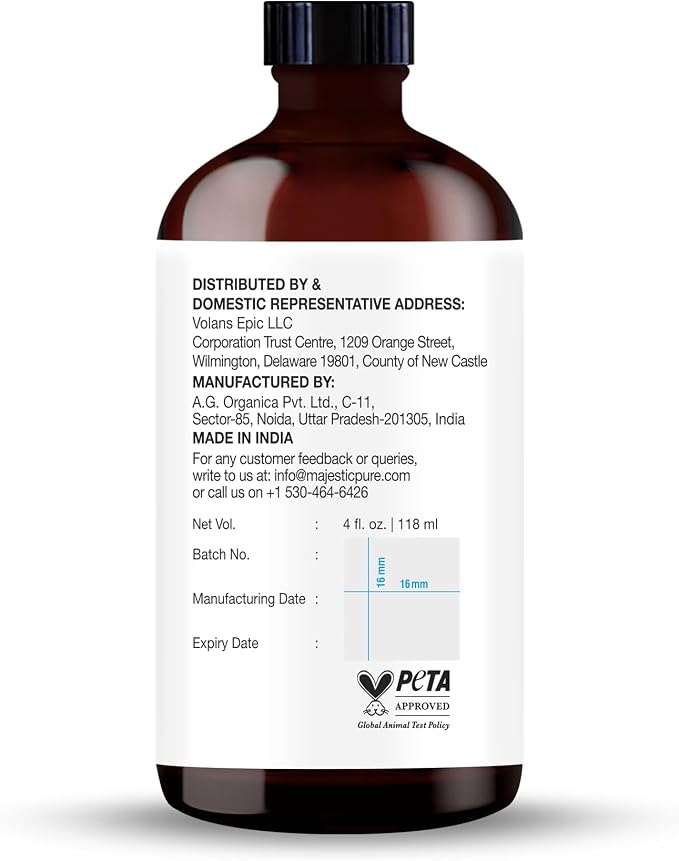 Majestic Pure Essential Oil with Glass Dropper - 100% Pure and Natural - Essential Oils for Diffuser, Aromatherapy, Soap and Candle Making, Wintergreen Essential Oil, Wintergreen Oil, 4 Fl Oz