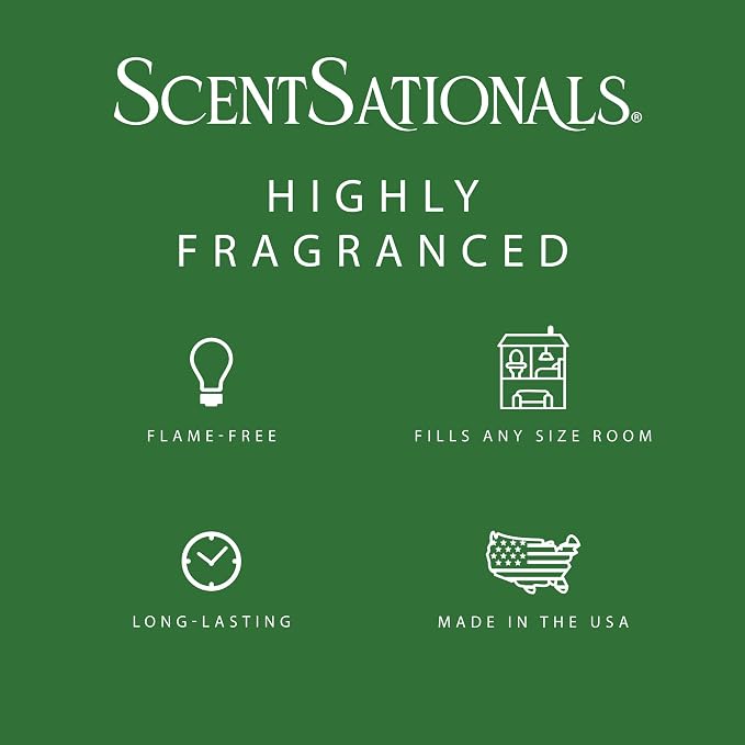 ScentSationals Honeysuckle Pineapple Scented Wax Melts - Pineapples, Honeysuckles, & White Orchid, 10oz (24 Cubes)