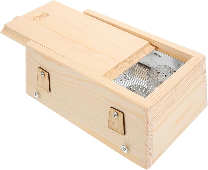 NOLITOY 4pcs Box Moxibustion Tool Moxa Box Burner Case Wooden Moxibustion Burner Portable