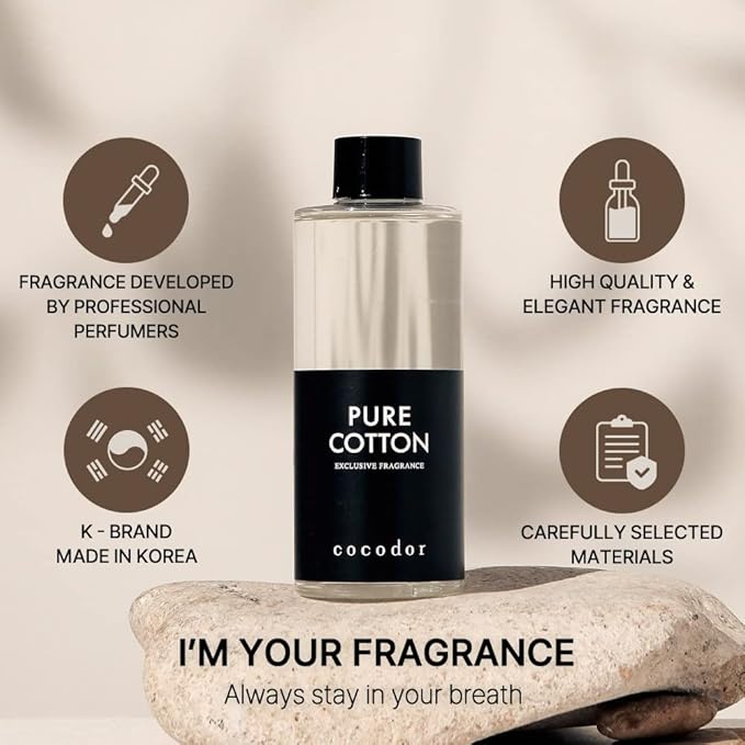 COCODOR Reed Diffuser Oil Refill/April Breeze /6.7oz / 3 Pack/Aromatherapy, Home Fragrance, Scented Oils, Oils for Reed Diffuser, Bathroom Home Decor