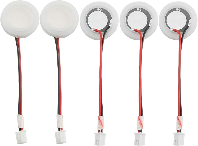 MEETOOT 5-Pack 20mm Ultrasonic Mist Maker Fogger Ceramics Discs with Wire and Sealing Ring