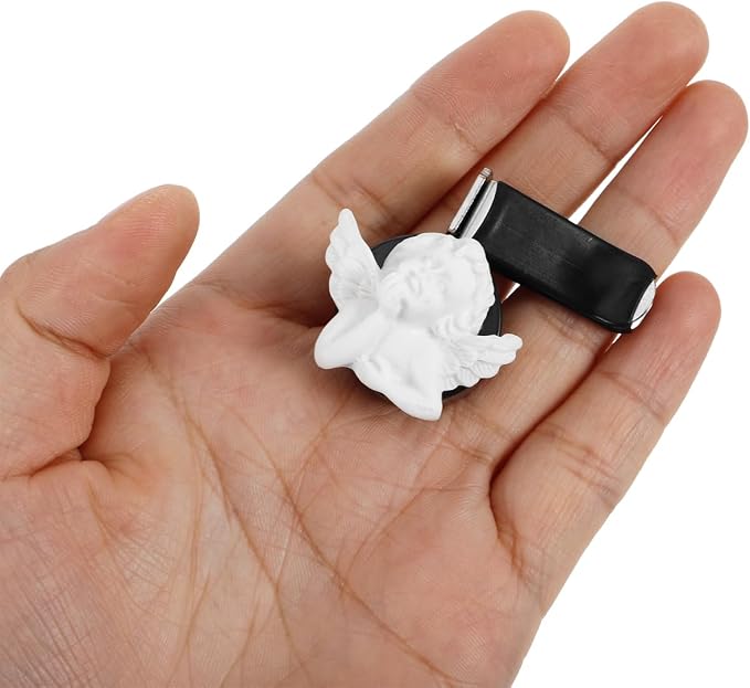 PRETYZOOM Car Air Vent Decoration Clip Baby Girl Angel Air Freshener Vent Clips Perfume Diffuser Car Interior Accessory 2 x 1.4 Inch