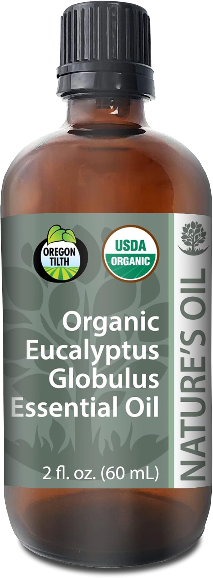 Best Eucalyptus Essential Oil Pure Certified Organic Therapeutic Grade 60ml