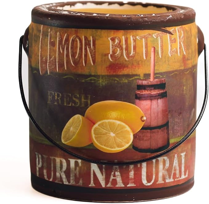 A CHEERFUL GIVER 95hr 20oz Scented Candle - Lemon Butter - Multi-Wick Glass Candle - Gifts For Men and Women