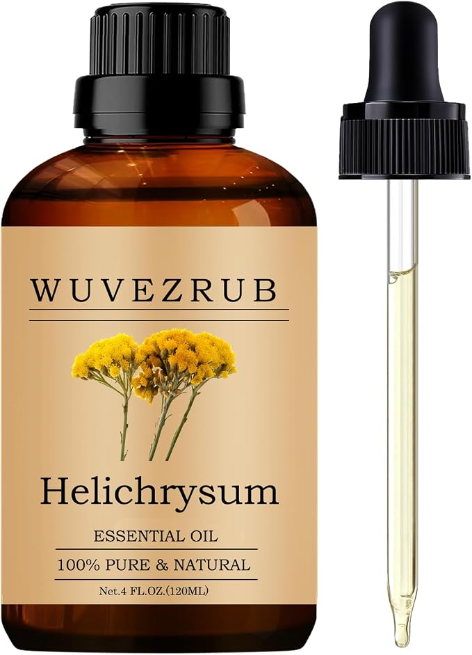 Helichrysum Essential Oils 120ML, Pure Helichrysum Essential Oil for Aromatherapy Diffuser - 4 Fl Oz