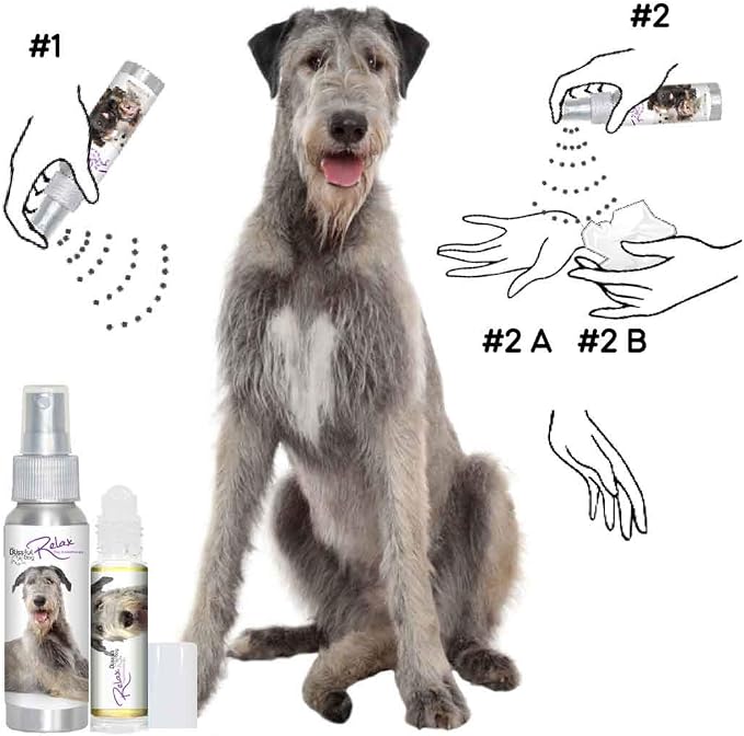 The Blissful Dog Irish Wolfhound Relax Dog Aromatherapy, 2.67-Ounce Spray