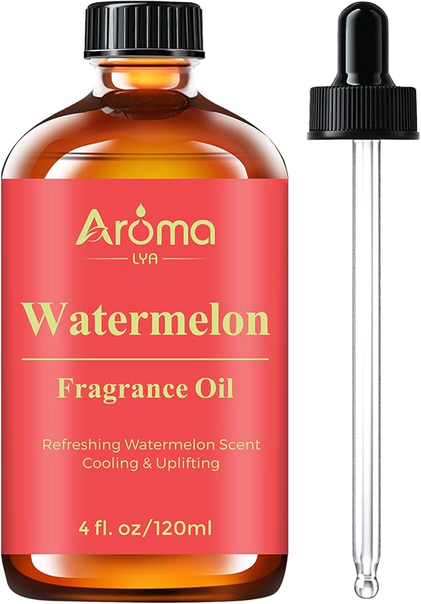 Watermelon Fragrance Oil is Designed for Diffuser use and Home scenting, Bringing a Refreshing Watermelon Scent with a Cool, Uplifting Feel into Your Space