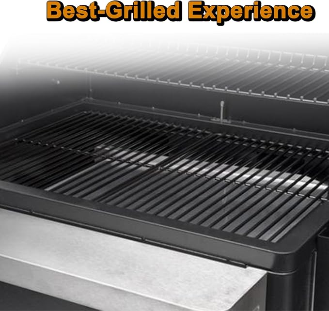 KIT0565 Drip Tray Grill Replacement Parts for Traeger Silverton 620 TFS62GVF TFS62G Drip Pan KIT0565-AMP KIT0565 Pellet Grill Bottom Grease Drain Pan Catcher Tray Heat Baffle Assembly Accessories