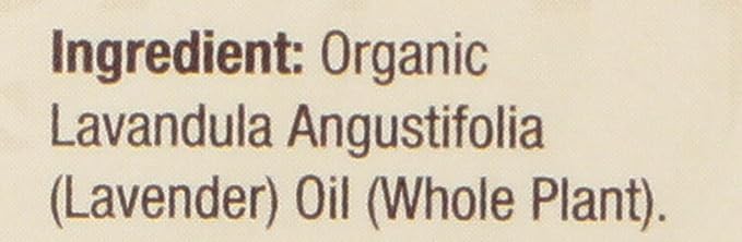 Natures Answer, Essential Oil Lavender Organic, 0.5 Ounce